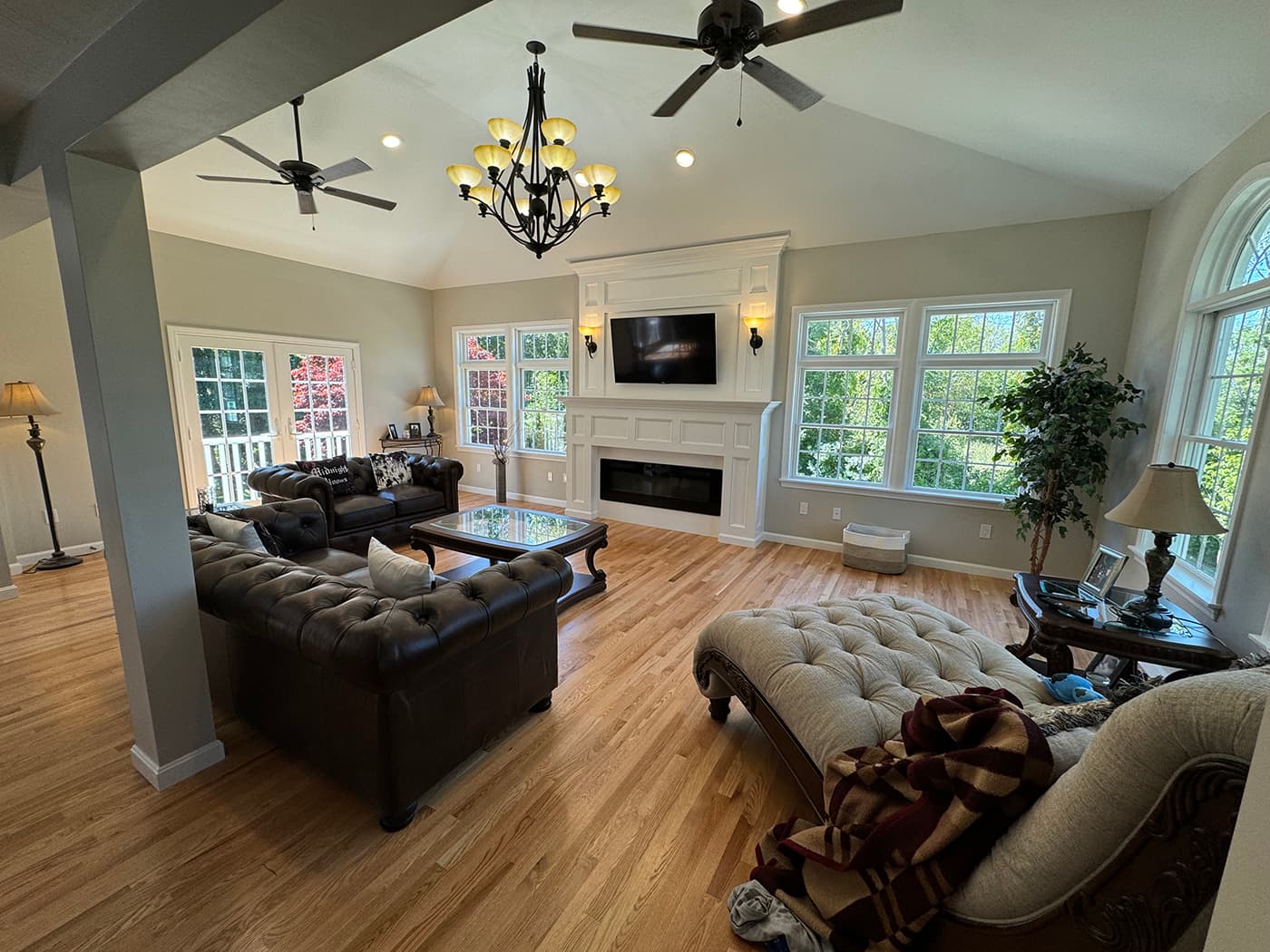 A photo of the finished work of Carpentry. Done on the Southcoast and in Cape Cod.